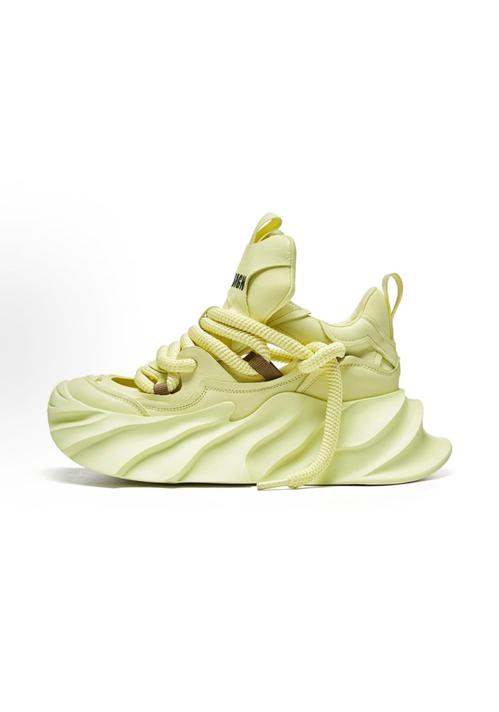 XMZY丨Hollow Platform Sandals -Yellow - PSYLOS 1, XMZY丨Hollow Platform Sandals -Yellow, Chunky Sneakers, XMZY•JAPAN, PSYLOS 1